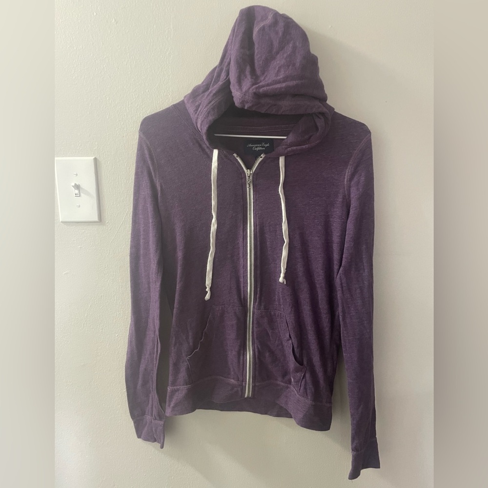 Women’s American Eagle size Small Purple Hoodie Tote11